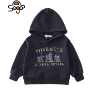 亲子装秋款一家三口重工刺绣连帽卫衣母子炸街大码母女装秋季外套 七色王国