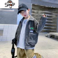 男童炸街外套春秋2022新款潮儿童秋装网红韩版中大童上衣夹克洋气 七色王国