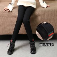 女童打底裤外穿秋冬装2019新款洋气长裤大童儿童女薄绒裤子铅笔裤