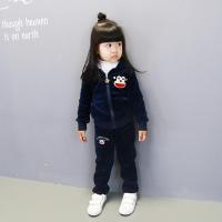 网红女童秋装2019新款2-9岁3宝宝4儿童运动套装卫衣7小童5超洋气6