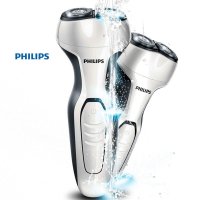 飞利浦(Philips)电动剃须刀S300/02 双刀头清洁切剃 弹性贴面不伤肤 进口独立浮动刀头 全身水洗充电式刮胡刀