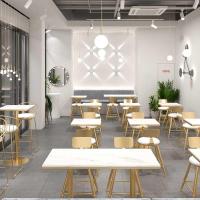 茶几餐台椅咖啡厅奶茶桌椅三套件阳台小店桌椅组合简约大理石