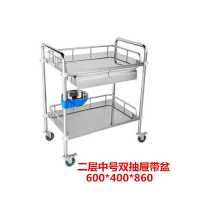 医用车医用小推车万向轮车仪器车一体式病历车器械车.多功能