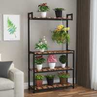 吊兰花架阳台置物架铁艺客厅多层室内简约花盆架绿萝植物架落地式