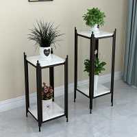 现代花架轻奢花几室内阳台置物架客厅简约转角饰品收纳展示柜