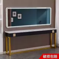 镜台美发镜子简约发廊专用美发店镜台带灯剪发镜台新款