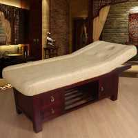 实木床高档专用按摩床推拿床折叠家用理疗床spa床乳胶