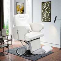 发廊专用家具养发馆理发椅子高档美发店刮胡躺椅升降C5QGY6
