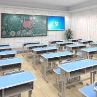课桌椅子培训桌小学生辅导班托管班教室学校用书桌组合学习桌儿童