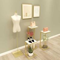 服装店流水台摆件高低台柜置物架桌装饰橱窗展示架创意 组合 陈列
