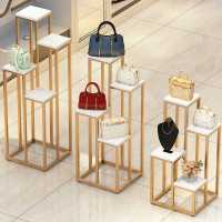 包包架鞋架服装店家用展示架落地式陈列卧室店铺多层置物架橱窗