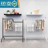 童装店展示架落地式侧挂货架儿童服装店挂衣架中岛架