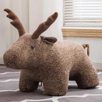 创意狮子换鞋凳坐凳脚凳节日礼品沙发凳创意动物凳子试鞋凳矮凳