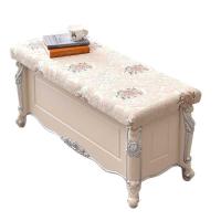 欧式换鞋凳进口家用软包坐垫布艺储物收纳鞋柜试鞋穿鞋凳子