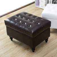 穿鞋凳试换鞋凳沙发凳搁脚凳放脚凳储物收纳凳客厅复古