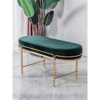 轻奢进家用布艺沙发凳长条凳口穿鞋凳试鞋凳服装店换鞋凳