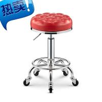 椅子铁艺旋转升降理发凳子吧台椅宠物店餐椅前台椅子。