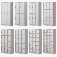 员工更衣柜储物带锁多书包浴室铁皮换衣柜鞋柜柜子矮柜