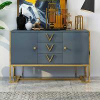 后现代简约餐边柜轻奢风客厅装饰柜玄关柜餐厅柜靠墙储物柜子