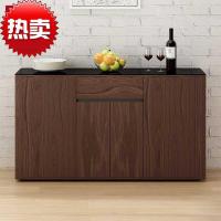 现代简约餐边柜 厨房茶水碗柜客厅装饰柜 餐厅功能储物柜