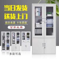 广州办公室文件柜铁皮柜子带锁资料柜档案柜财务凭证柜储物柜家用