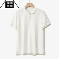希杰狮王新疆长绒棉+凉感索罗娜 男士POLO领短袖百搭T恤 山东网店夏款男装