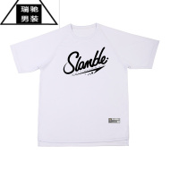 希杰狮王运动T恤男篮球短袖国潮T速干透气排汗训练美式半袖投篮服