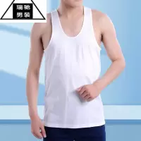 希杰狮王跨栏背心中老年汗衫男大码宽松无袖爸爸装吊带老头衫老式