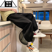 希杰狮王垂坠感灯笼裤男宽松炸街束脚oversize裤子高街ins潮牌痞帅九分裤