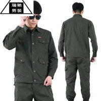 希杰狮王夏季工作服男女薄款长短袖汽修防烫焊工地工厂车间户外劳保服