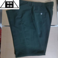 希杰狮王男女夏常服单裤新式松枝绿夏裤橄榄绿夏季速干薄直筒裤带屁兜