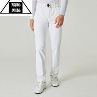 希杰狮王裤子男夏季薄款透气速干修身弹力免烫golf男装服装长裤球裤