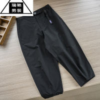 希杰狮王岛国高定紫标经典客供防泼水高密速干垂感宽松直筒复古工装休闲裤