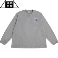 希杰狮王美式篮球训练服投篮运动t恤男长袖宽松透气吸汗双层网眼