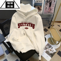 希杰狮王2023春秋冬新款情侣男女装~欧货hiphop字母印花连帽卫衣