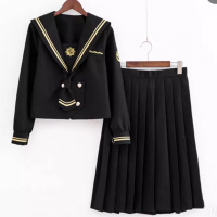火手少女正统制服水手服学生班服学院风秋校服套装软妹威珺