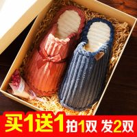 冬季棉拖鞋男士女情侣居家居室内家用网红爱月子毛毛 威珺