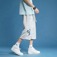 短裤男夏季潮牌潮流ins五分中裤薄款韩版宽松学生休闲外穿七分裤威珺