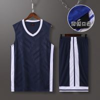 运动休闲跑步健身训练篮球套装男夏季速干宽松大码无袖背心定制威珺