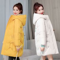 反季羽绒棉服女中长款2020新款韩版棉袄时尚加厚棉衣宽松大码外套威珺