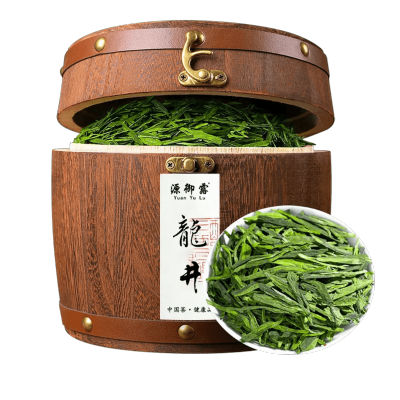 源御露新茶明前龙井茶绿茶豆香型核心产区茶叶礼盒装250克