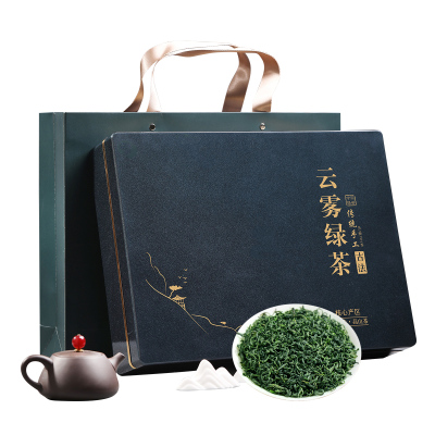 源御露店铺 高山云雾绿茶新茶明前日照绿茶浓香型茶叶礼盒装500g