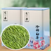 源御露安吉原产珍稀白茶年新茶明前绿茶白茶散装茶叶罐装160g