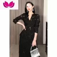 七斓2023韩剧小香风名媛干练气质独特上衣蕾丝套装女御姐职业套裙