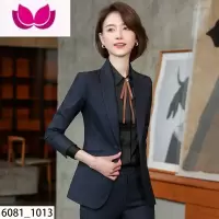 七斓高端职业西装套装女2023新款气质女士正装西服外套酒店经理工作服