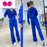七斓阔腿裤套装小个子显高穿搭春款早秋女装运动时尚洋气质显瘦套