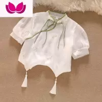 七斓回头率爆表!复古改良新中式旗袍衬衫女设计感半身裙桔梗套装