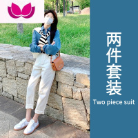 七斓早春季2023新款女装茶系穿搭一整套盐系温柔炸街奶乖韩剧三件套装