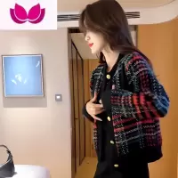 七斓高级感气质名媛套复古小香风时尚毛衣女中长款半身裙洋气套装