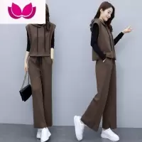 七斓休闲时尚套装女2023年新款春装活泼减龄气质显瘦三件套女装潮